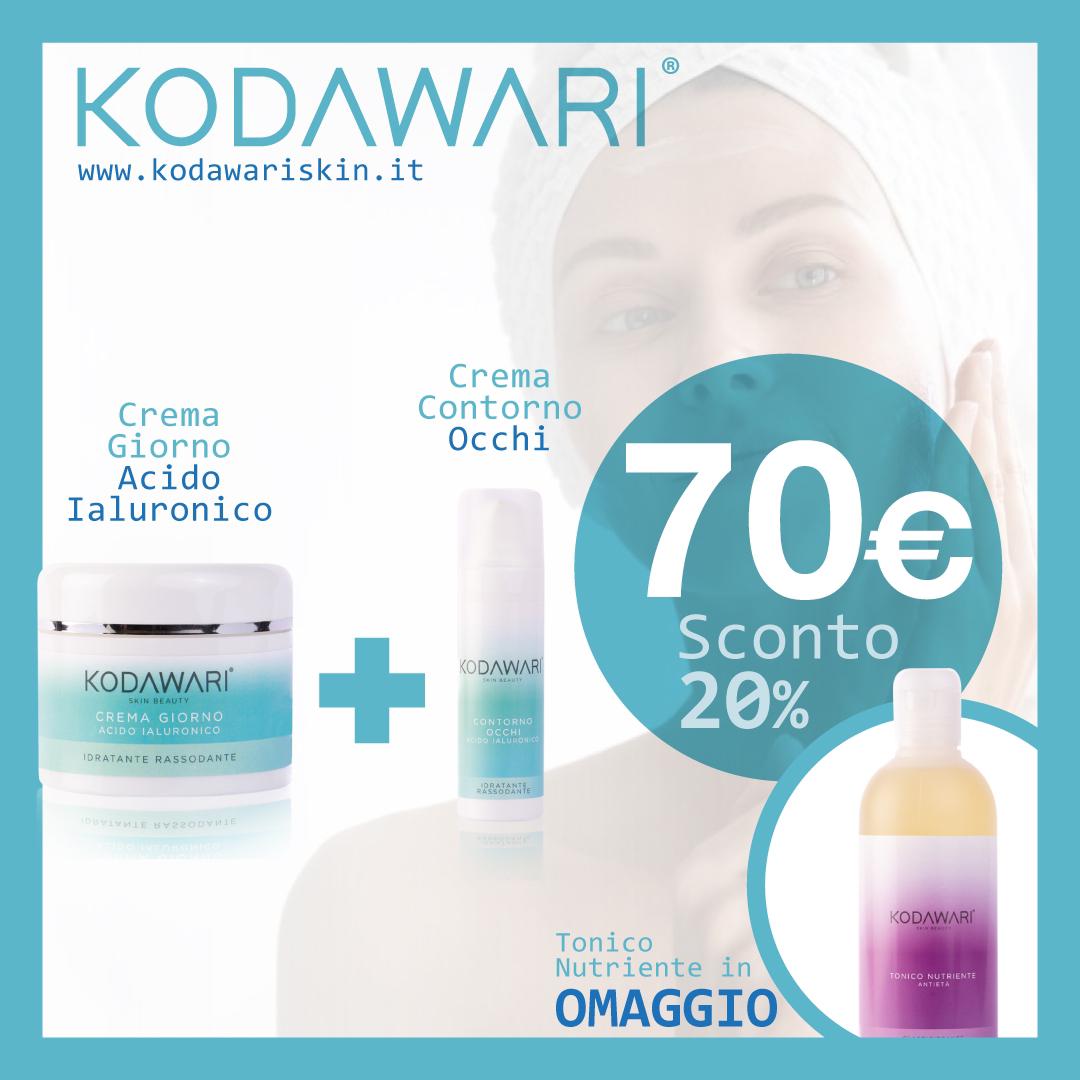 Promo Crema giorno acido ialuronico + Crema contorno occhi